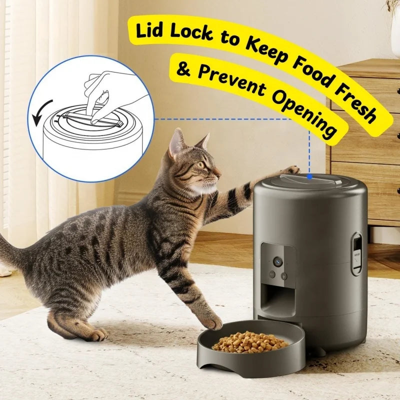 Automatic Cat and Dog Food Dispenser (WIFI)