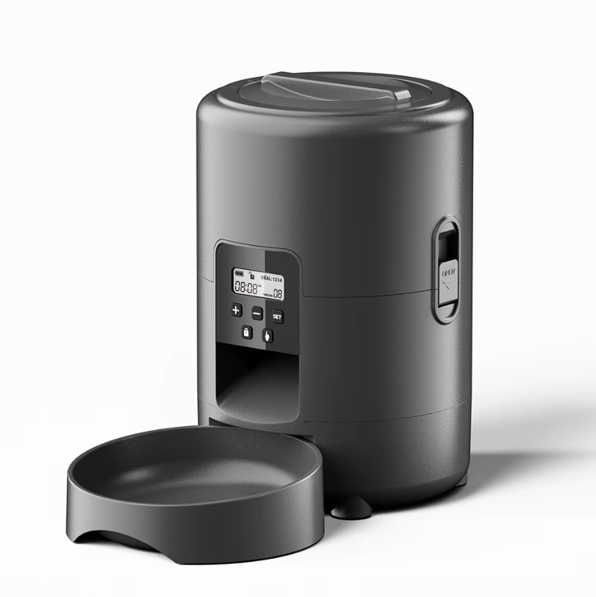 Automatic Cat and Dog Food Dispenser (button)