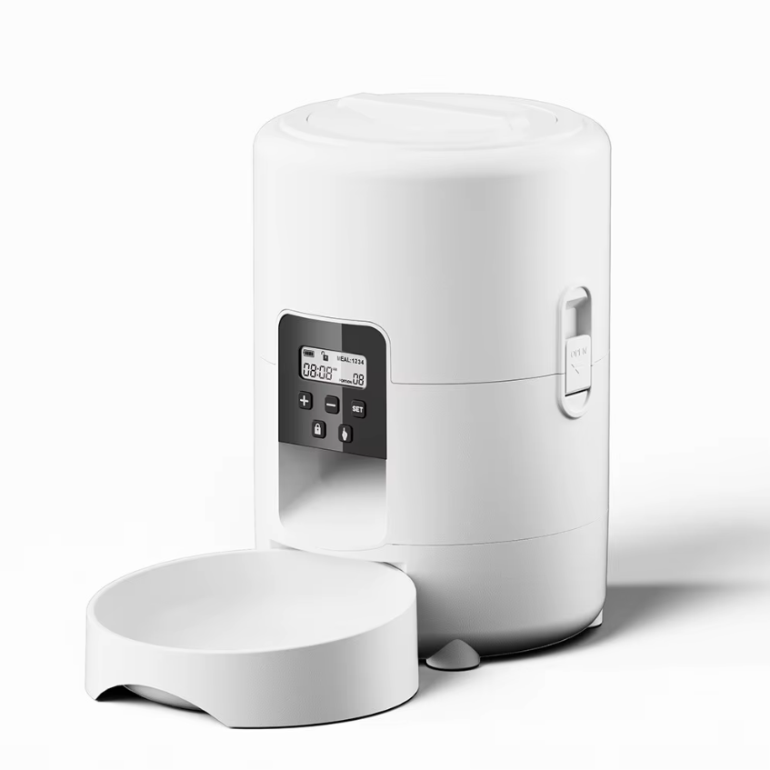 Automatic Cat and Dog Food Dispenser (button)