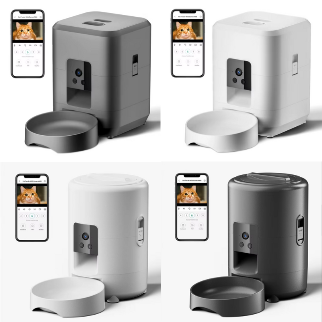Automatic Cat and Dog Food Dispenser (Camera)