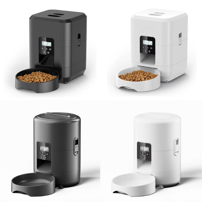 Automatic Cat and Dog Food Dispenser (button)
